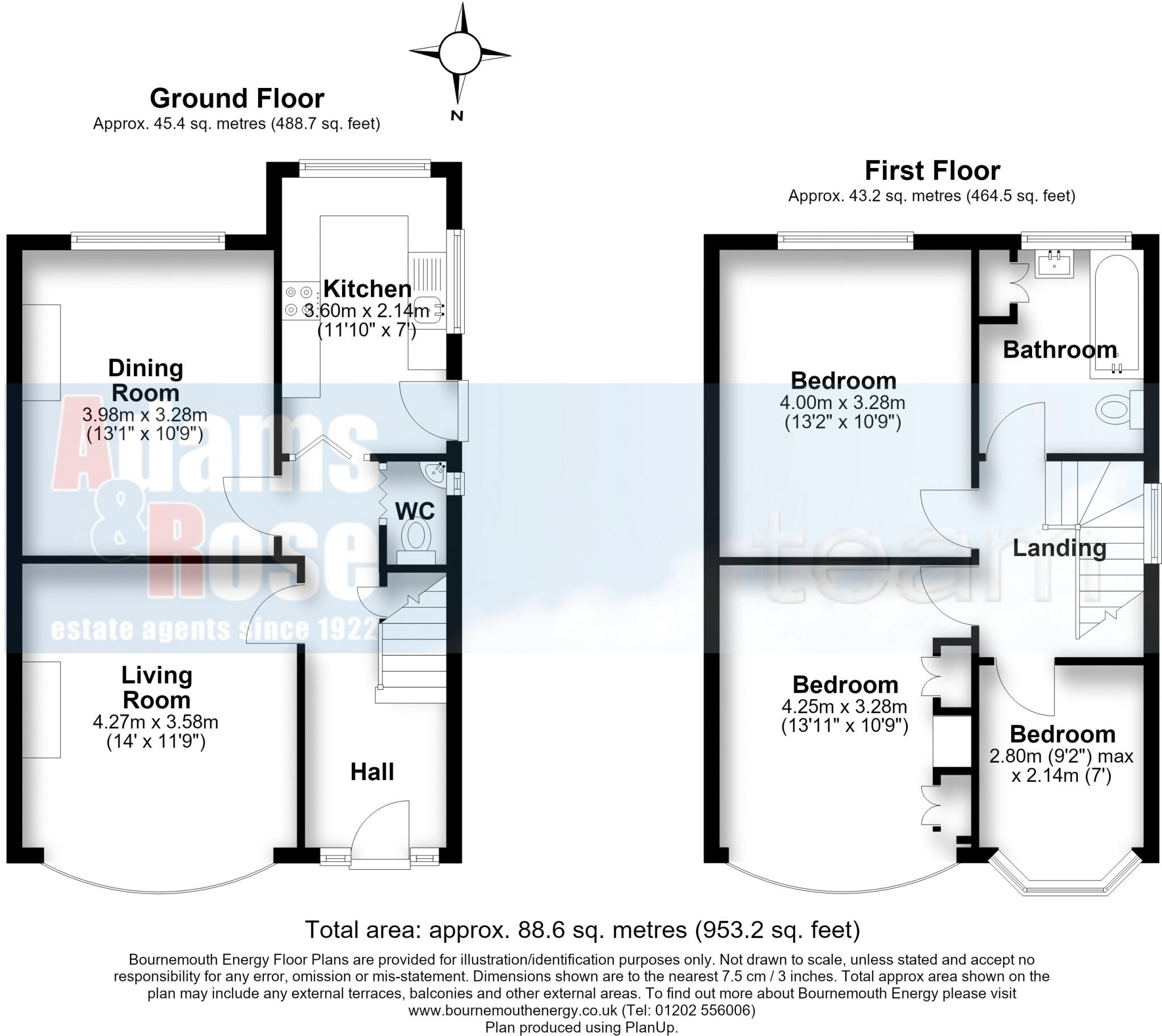 Pearson Avenue, Parkstone, Poole, Dorset, BH14 floorplan