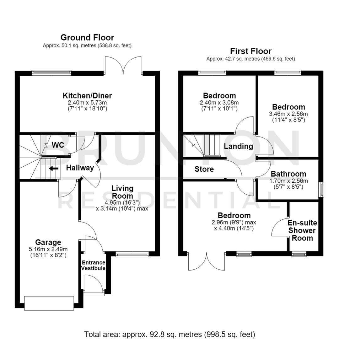 Dahlia Grove, Great Park, NE13 floorplan