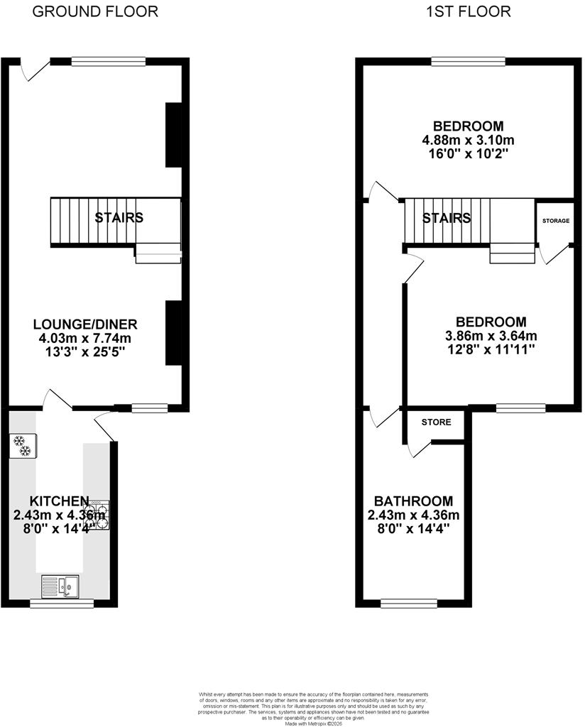 Sideley, Kegworth, Derby floorplan