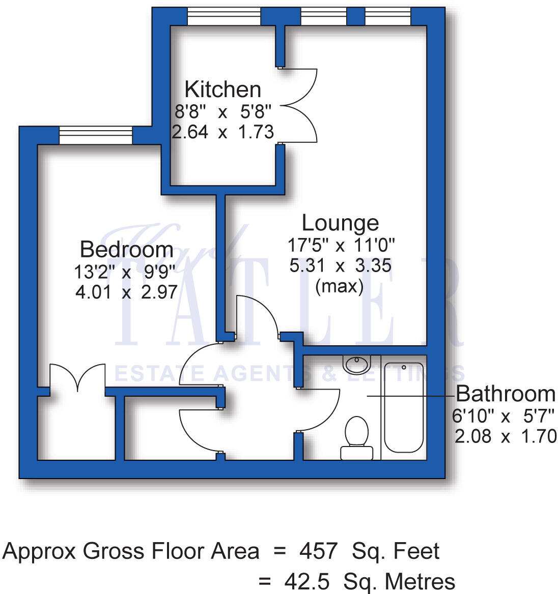 The Kings Gap, Hoylake, Wirral floorplan