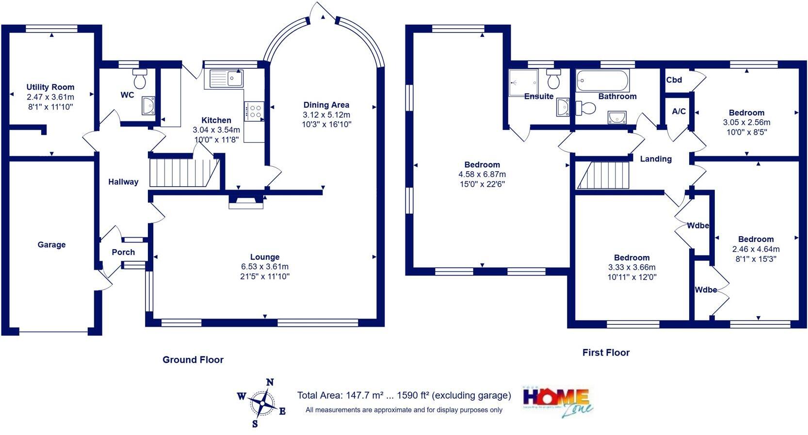 Wingfield Avenue, Highcliffe on Sea floorplan