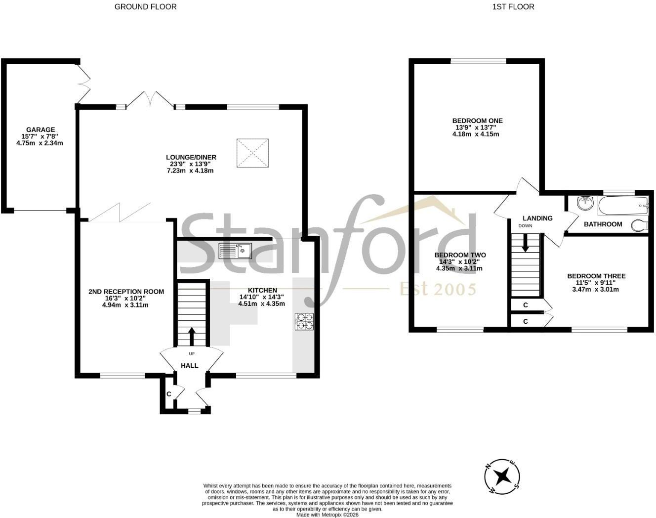 East Drive, Bishopstoke, Eastleigh, SO50 floorplan