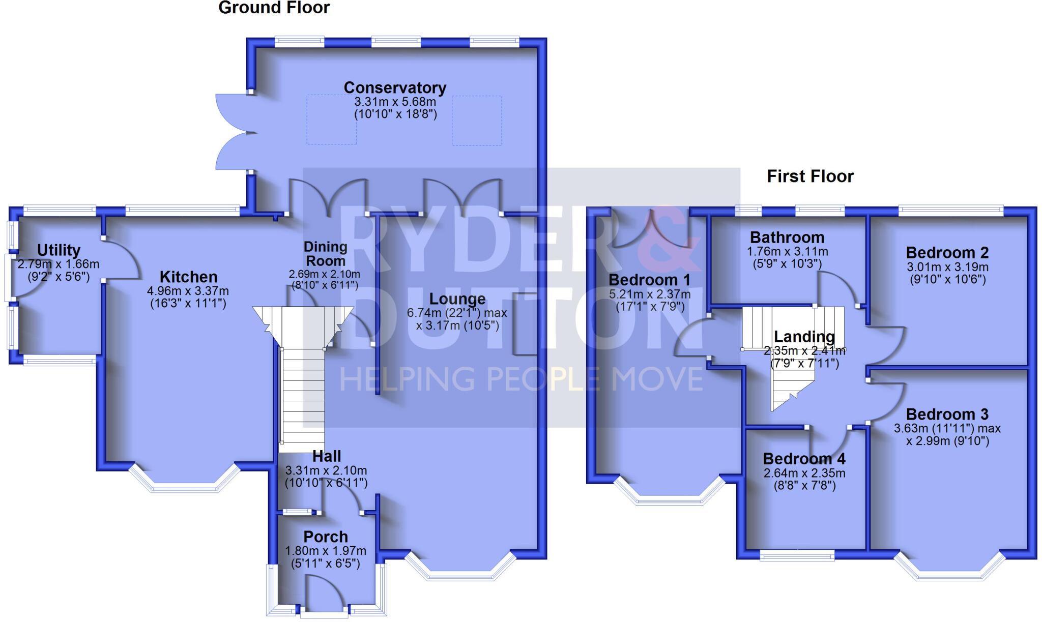 The Crescent, Middleton, Manchester, M24 floorplan