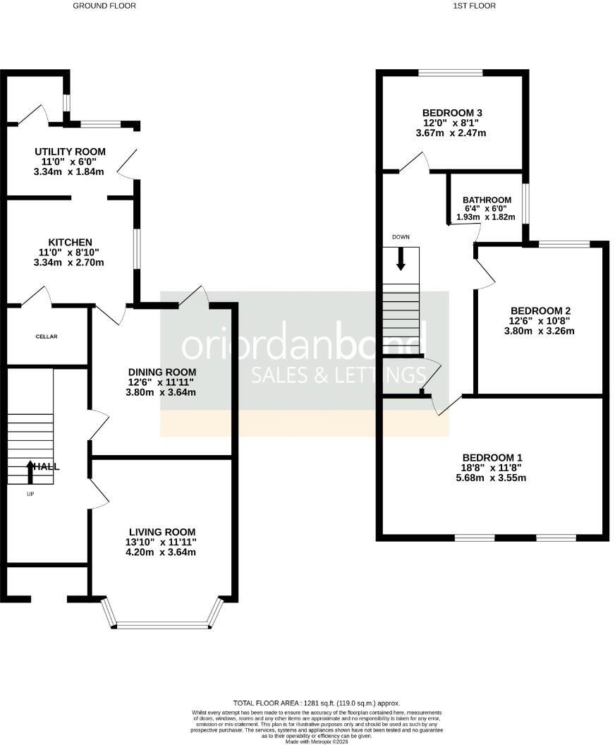 Towcester Road, Far Cotton, Northampton NN4 floorplan