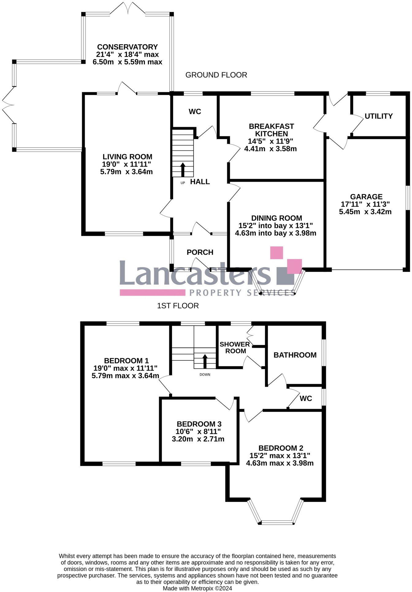 Warren Vale Road, Swinton, Mexborough, S64 8UR floorplan