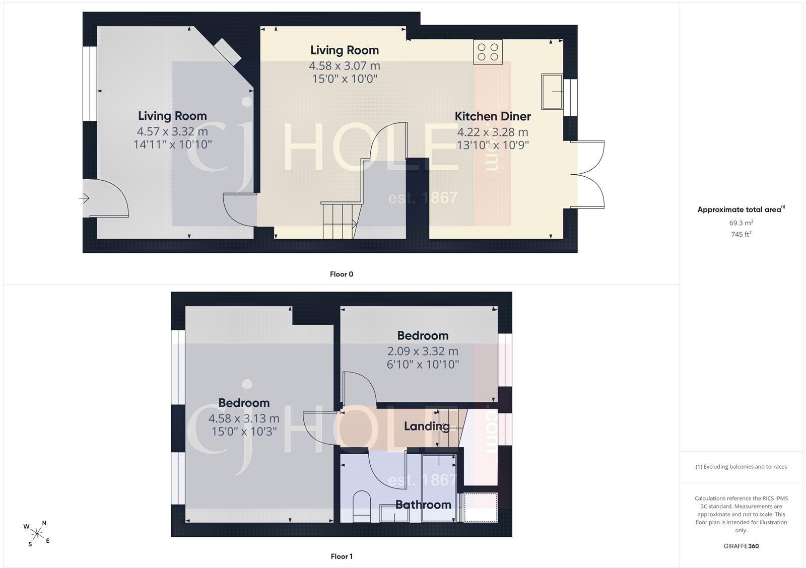 Burley Grove, Downend, Bristol, BS16 floorplan