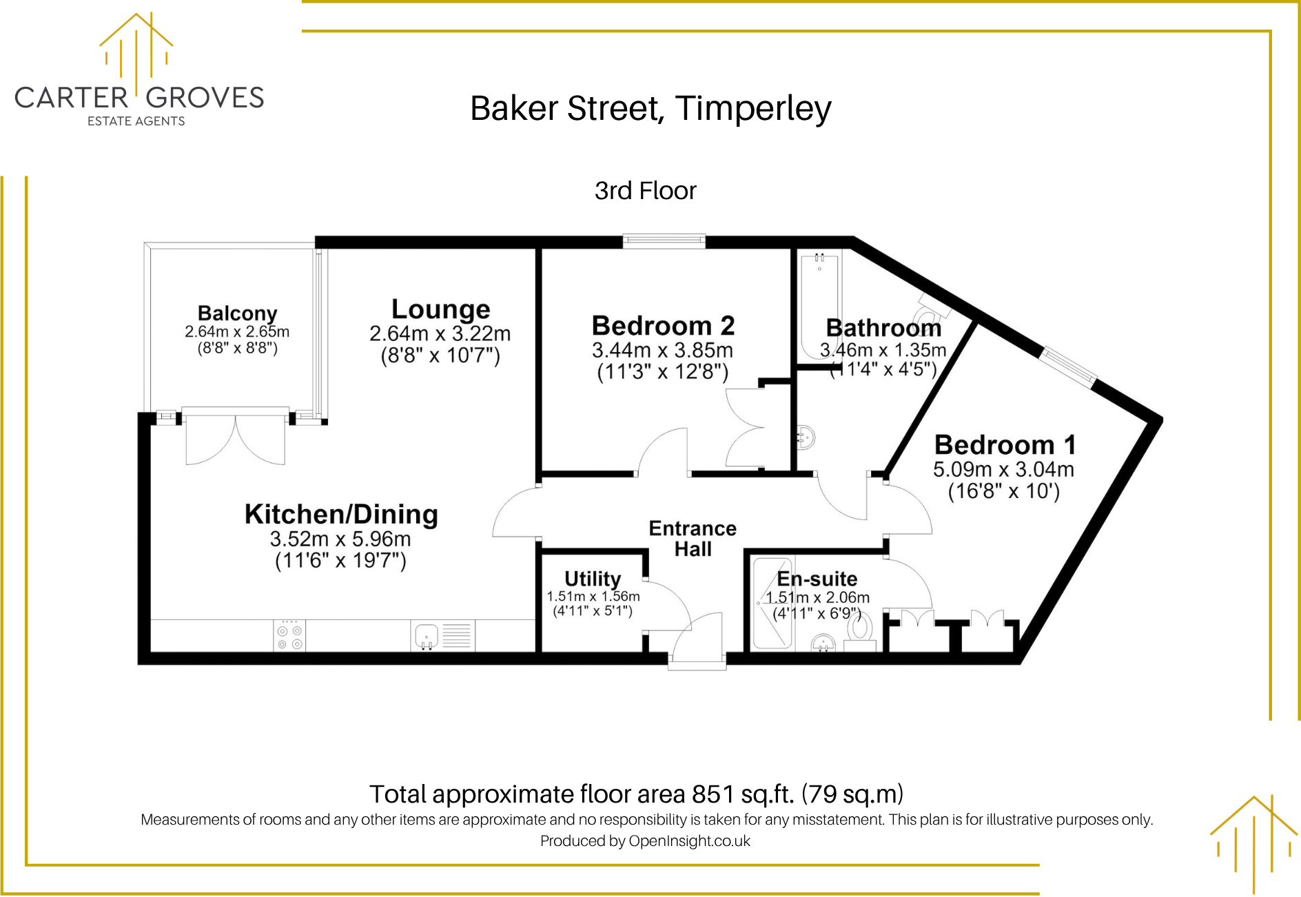 Baker Street, Timperley, Altrincham, Greater Manchester, WA15 floorplan
