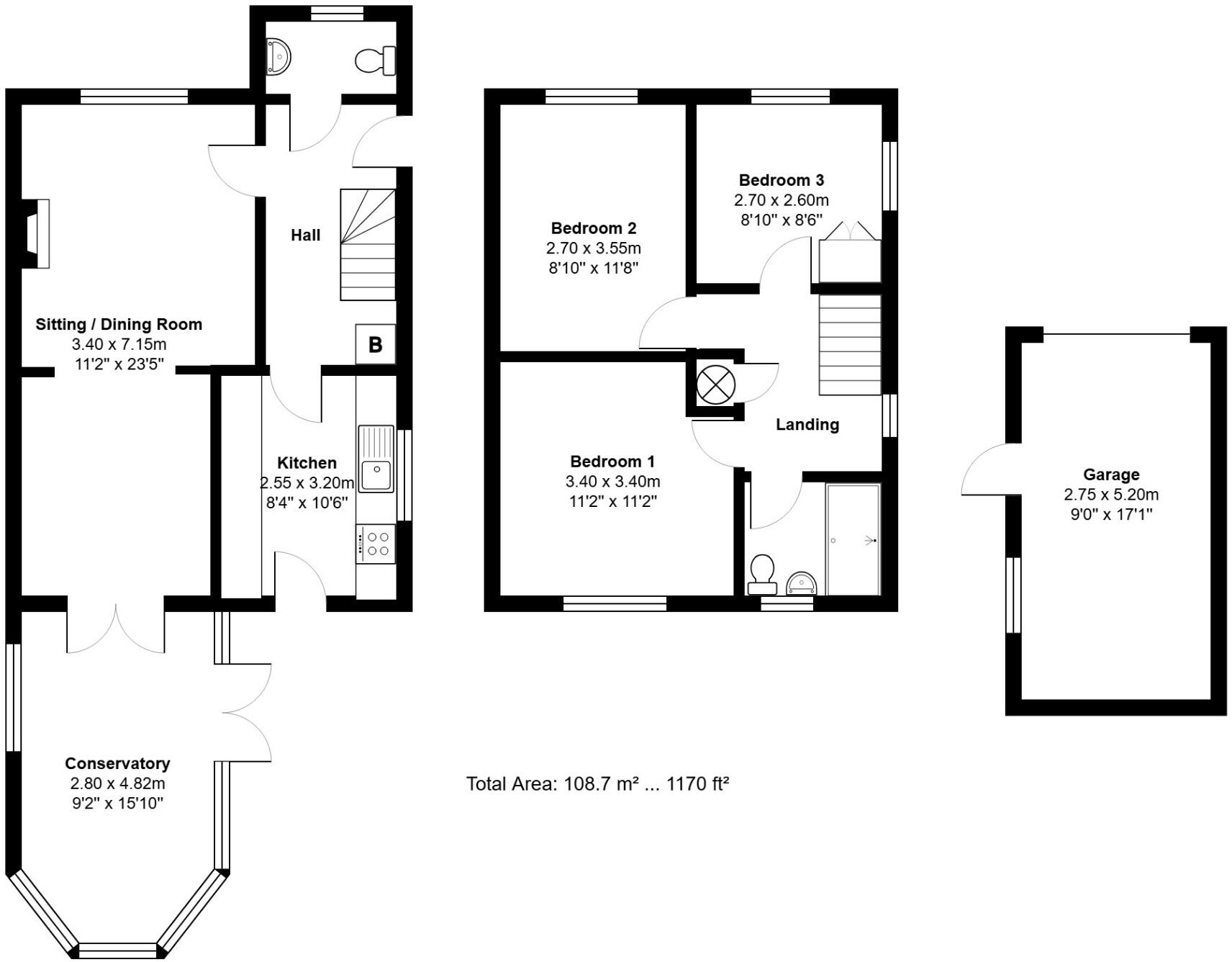 Hipkin Road, Dersingham floorplan