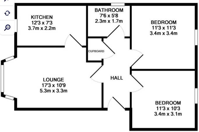 Whitfield Court, Pity Me, Durham floorplan