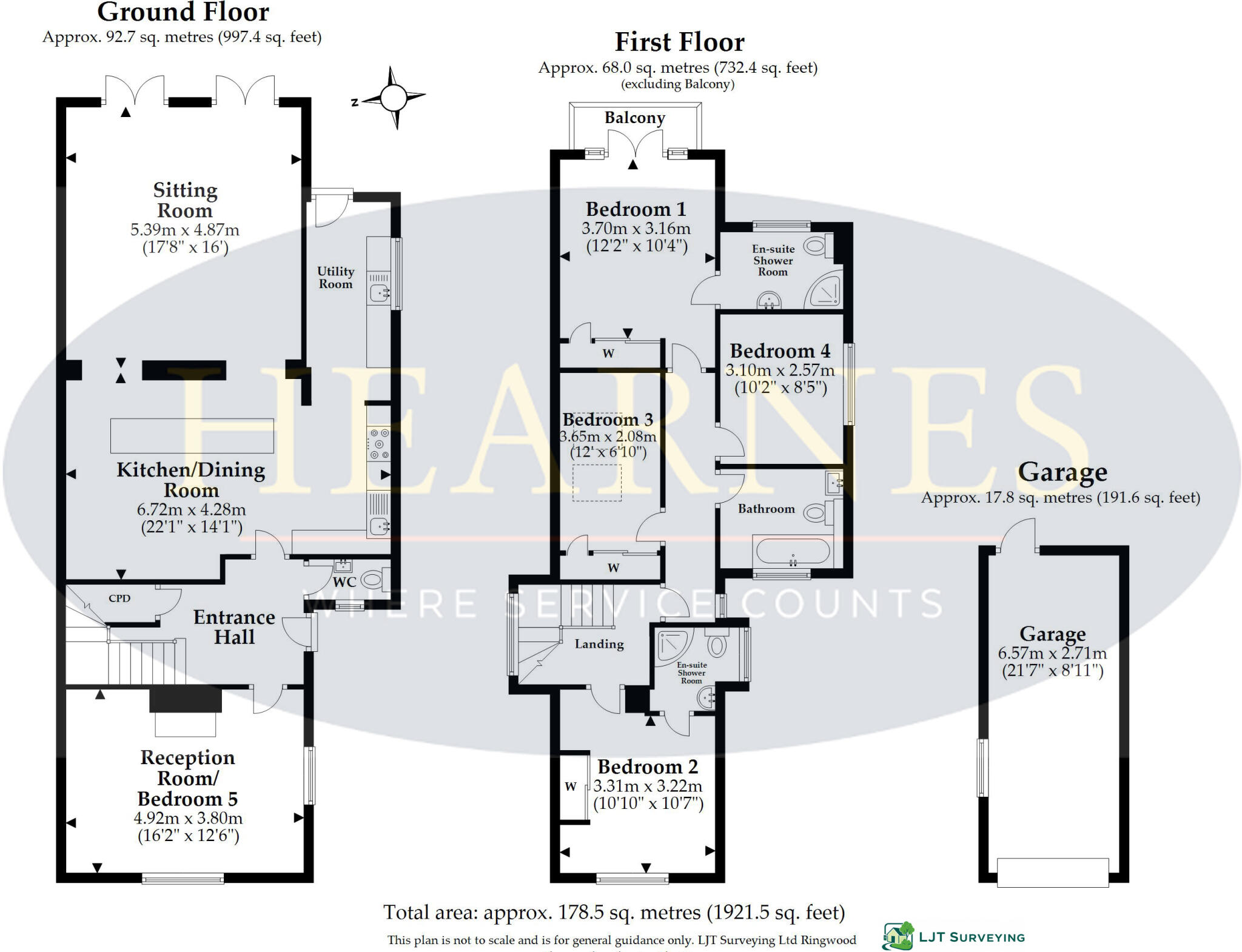Oakley Road, Wimborne, BH21 1QJ floorplan