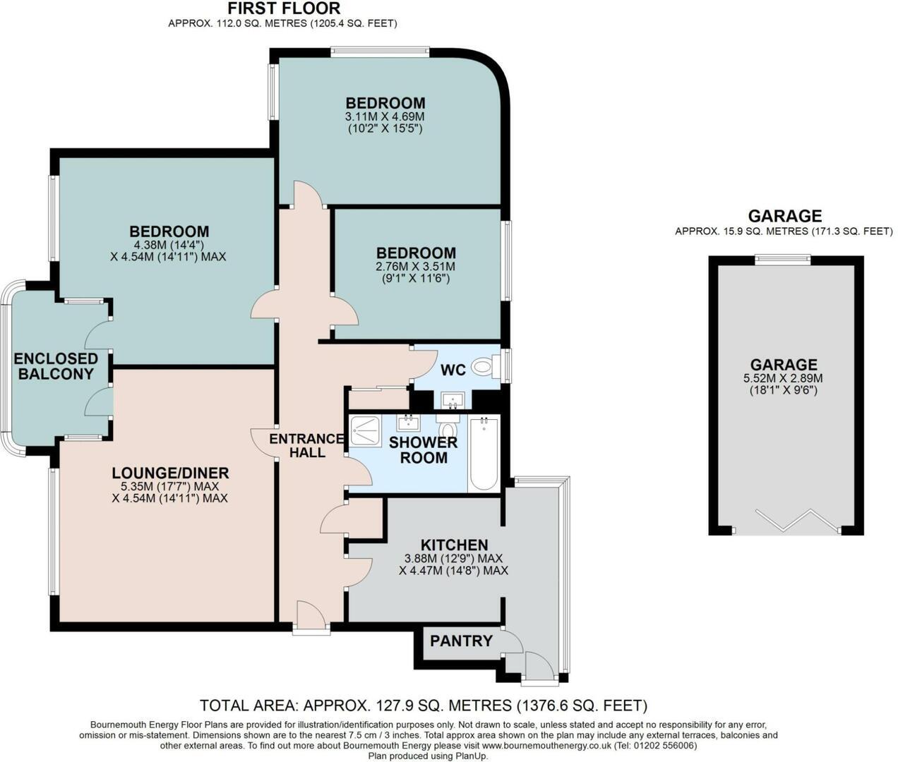 Beach Road, Branksome Park, Poole floorplan