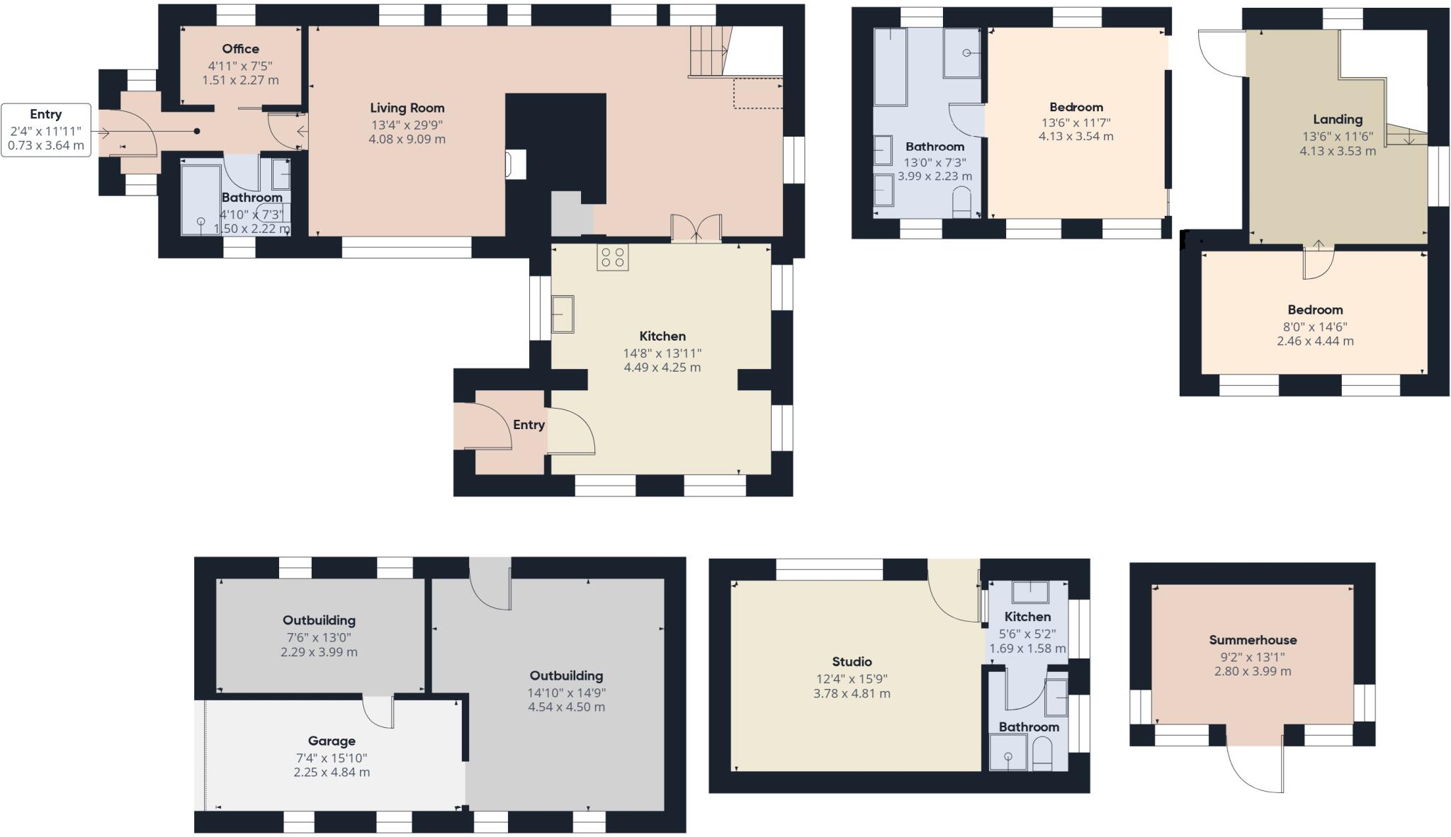 Blyford, Halesworth floorplan