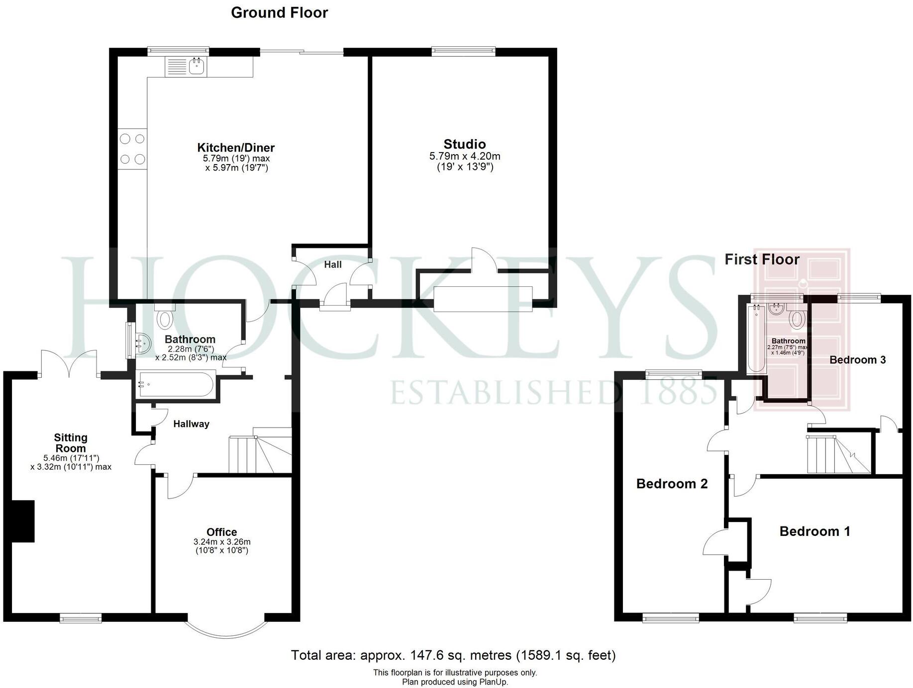 Freshfields, Newmarket, CB8 floorplan
