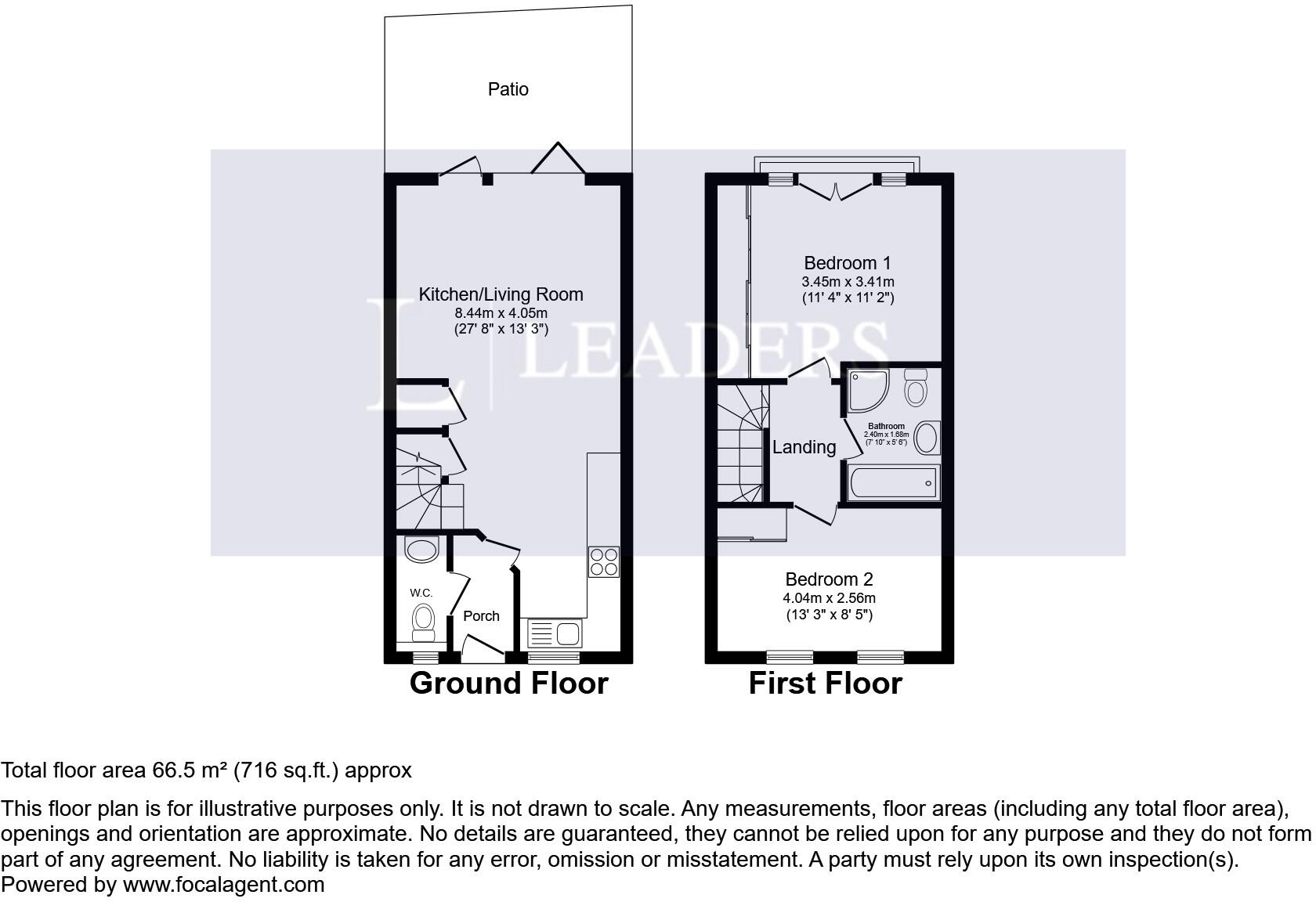 Nightingale Terrace, Linden Road, KT22 floorplan