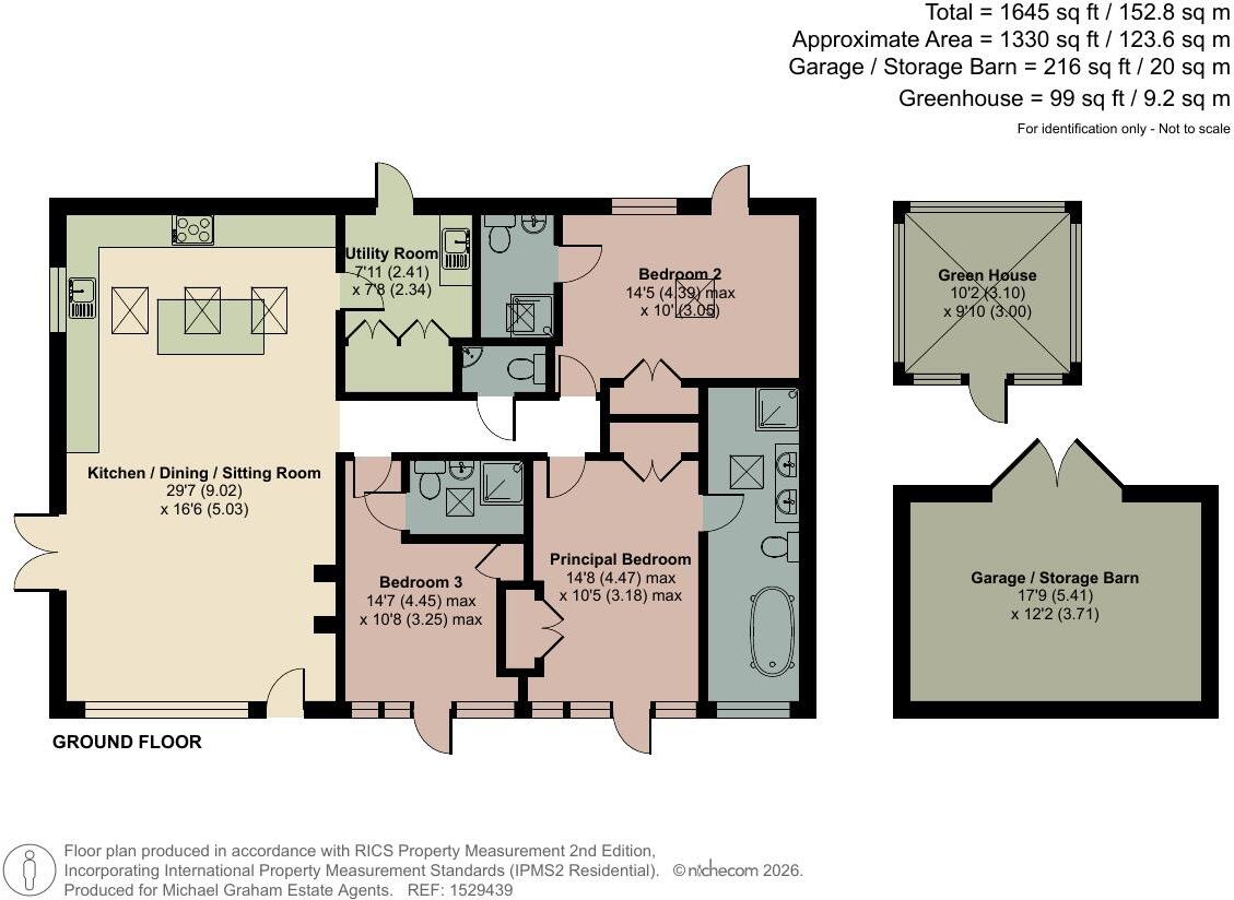 Cane End Farm, Hulcott, Aylesbury, Buckinghamshire, HP22 floorplan