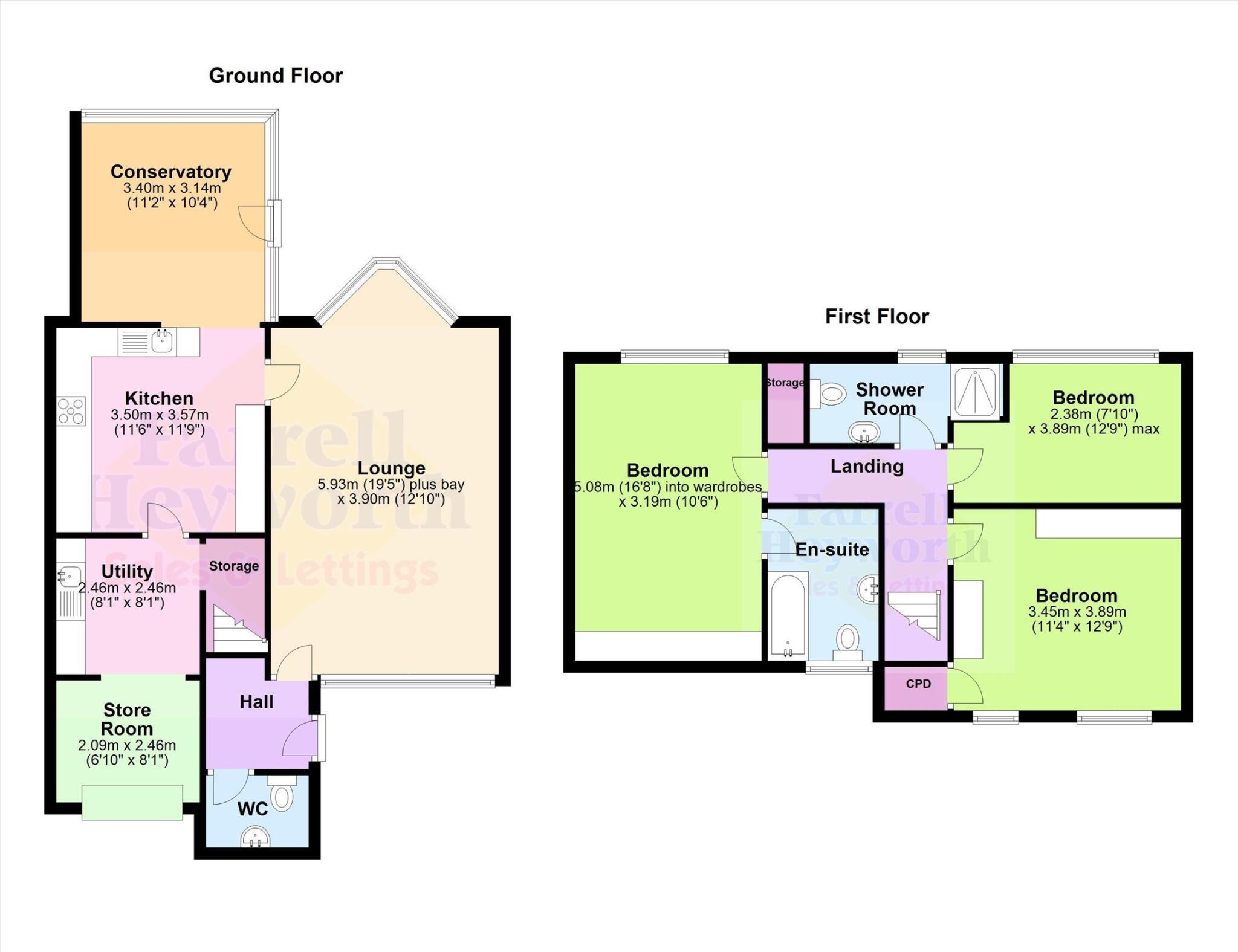 Higher Bank Road, Fulwood, Preston floorplan