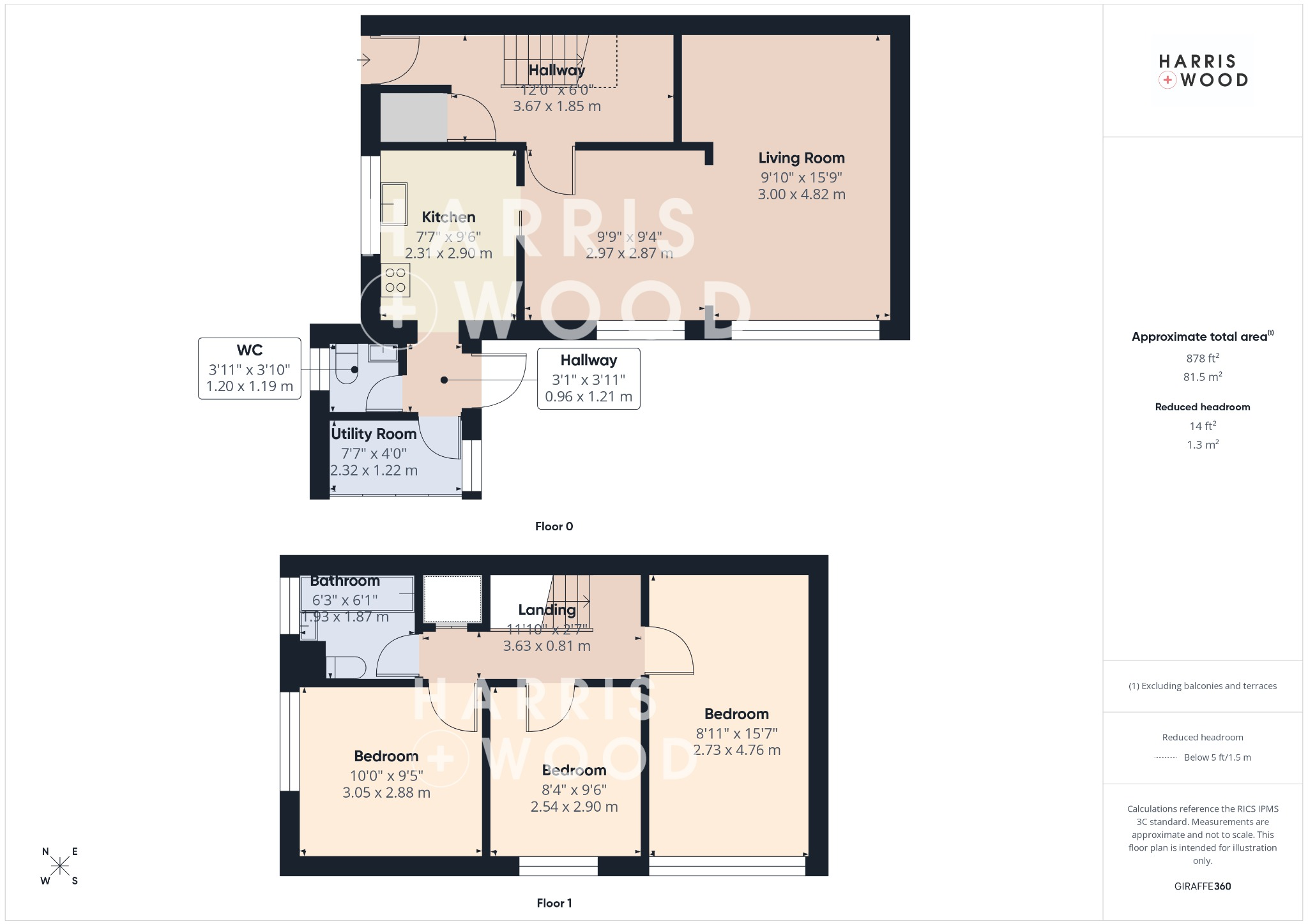 Allectus Way, Witham, Essex, CM8 floorplan