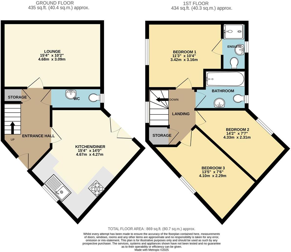Beagle Close, Leicester floorplan