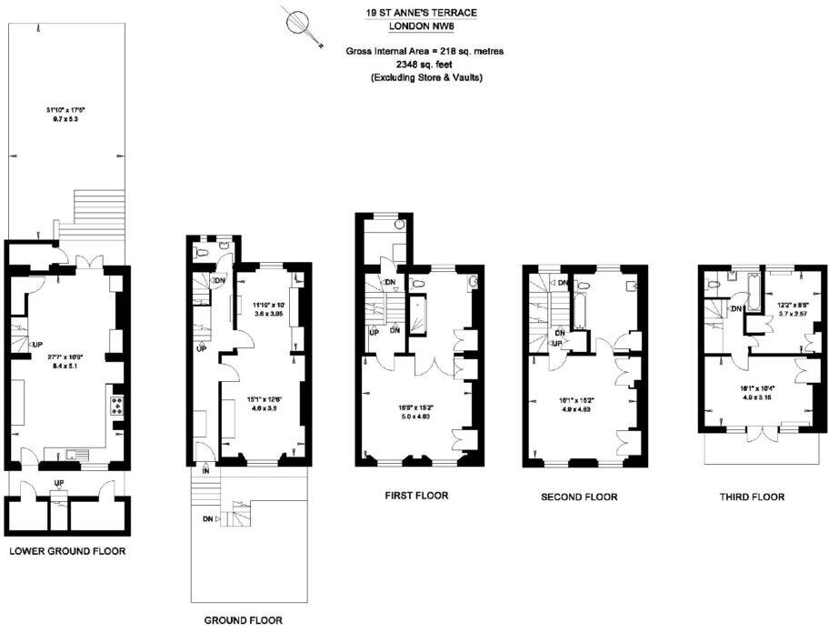 St Anns Terrace, London, NW8 floorplan