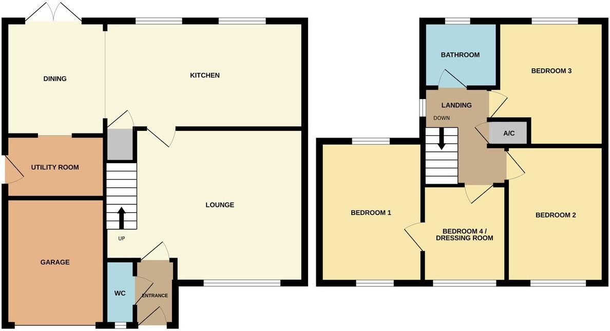 Bede Road, BASTON, Peterborough, PE6 floorplan