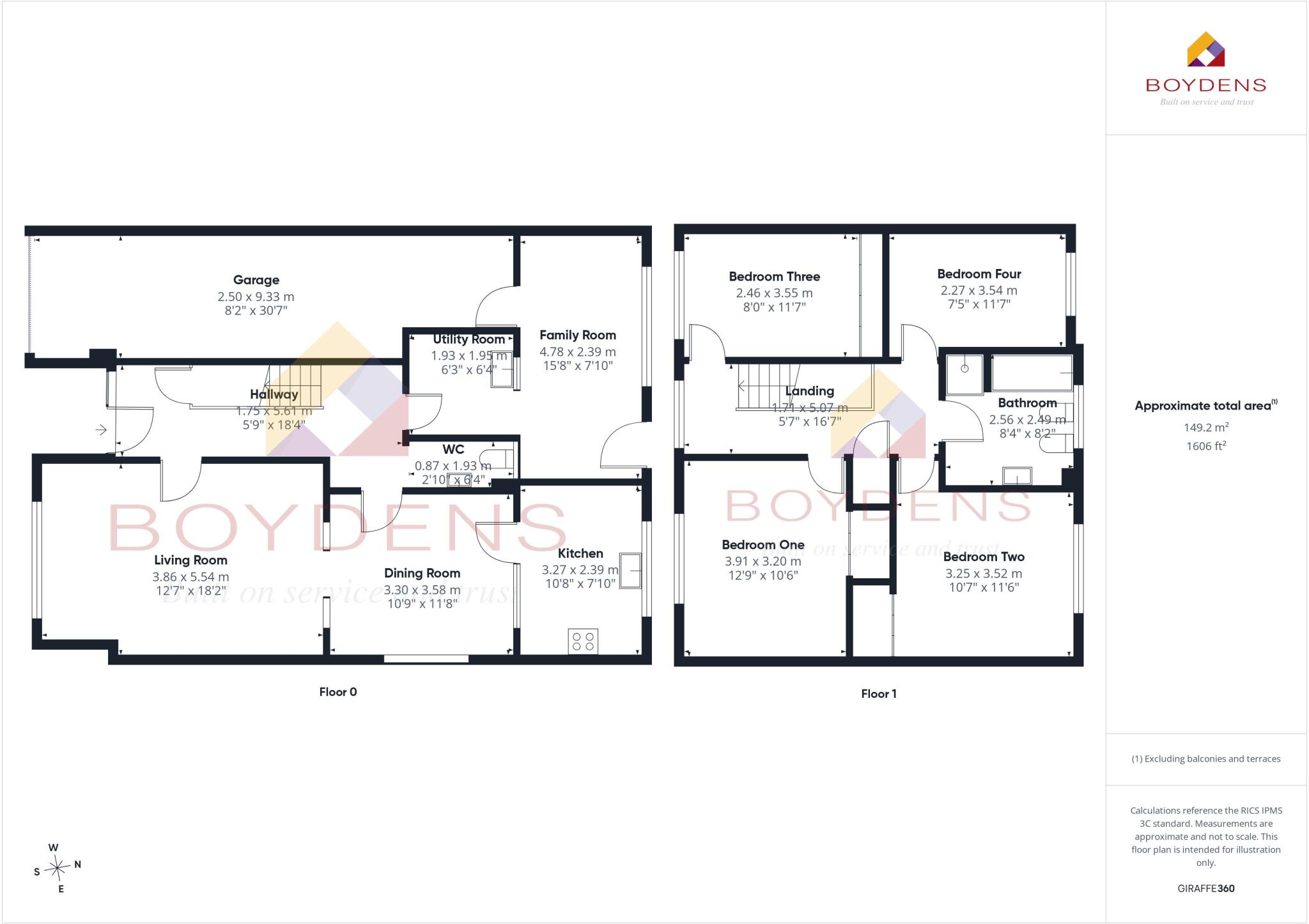 Halsted Road, Colchester floorplan