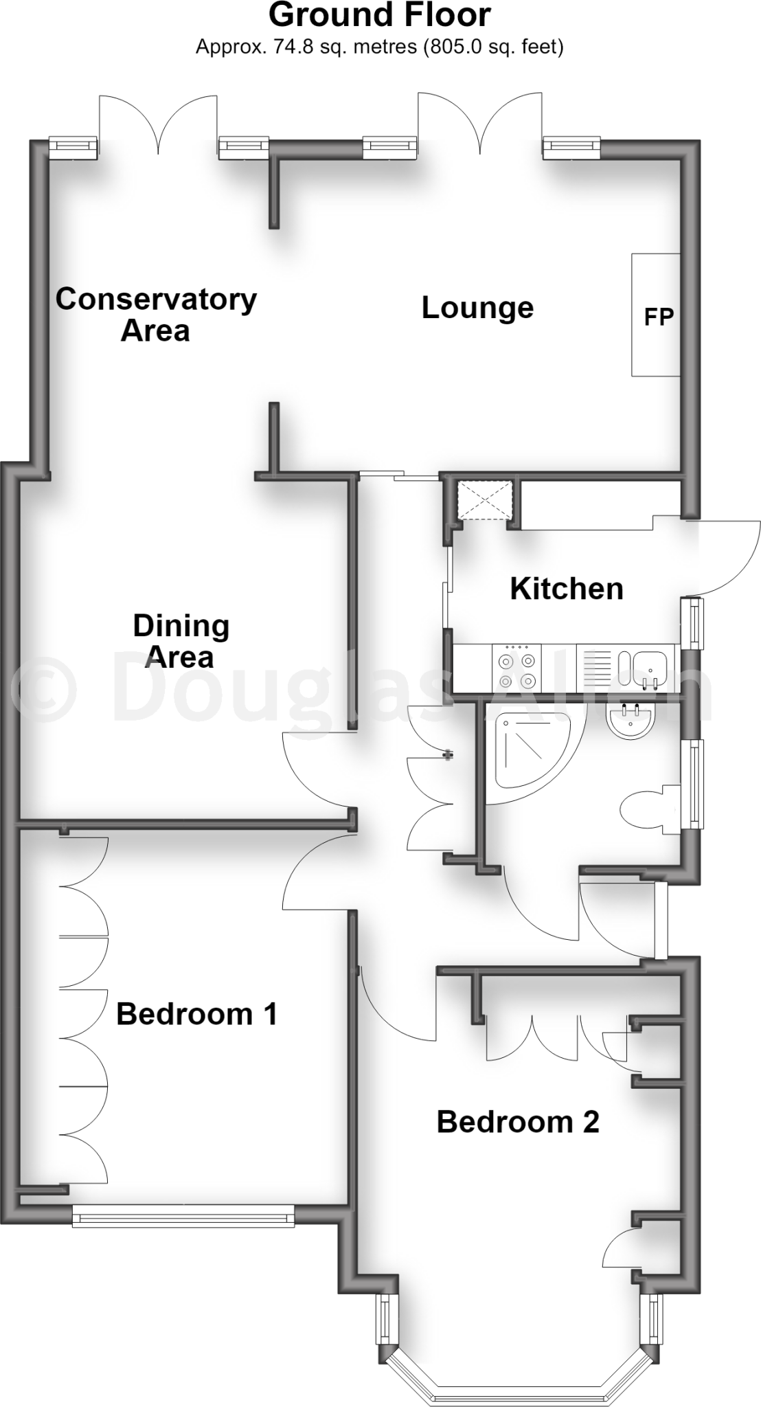 Ascot Gardens, Hornchurch, Essex floorplan