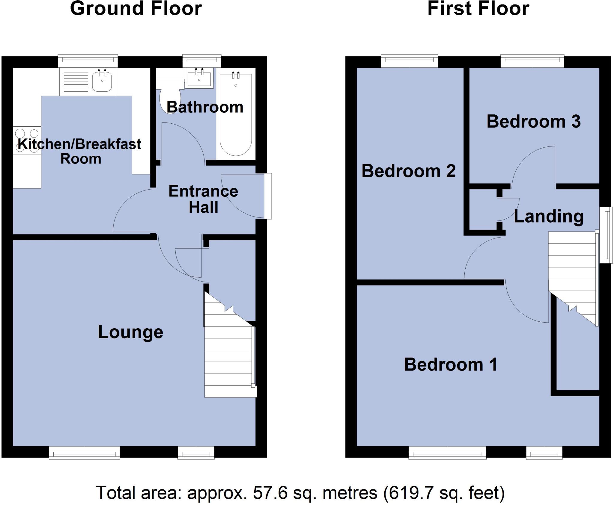 Bevills Close, Doddington, March, PE15 0TT floorplan
