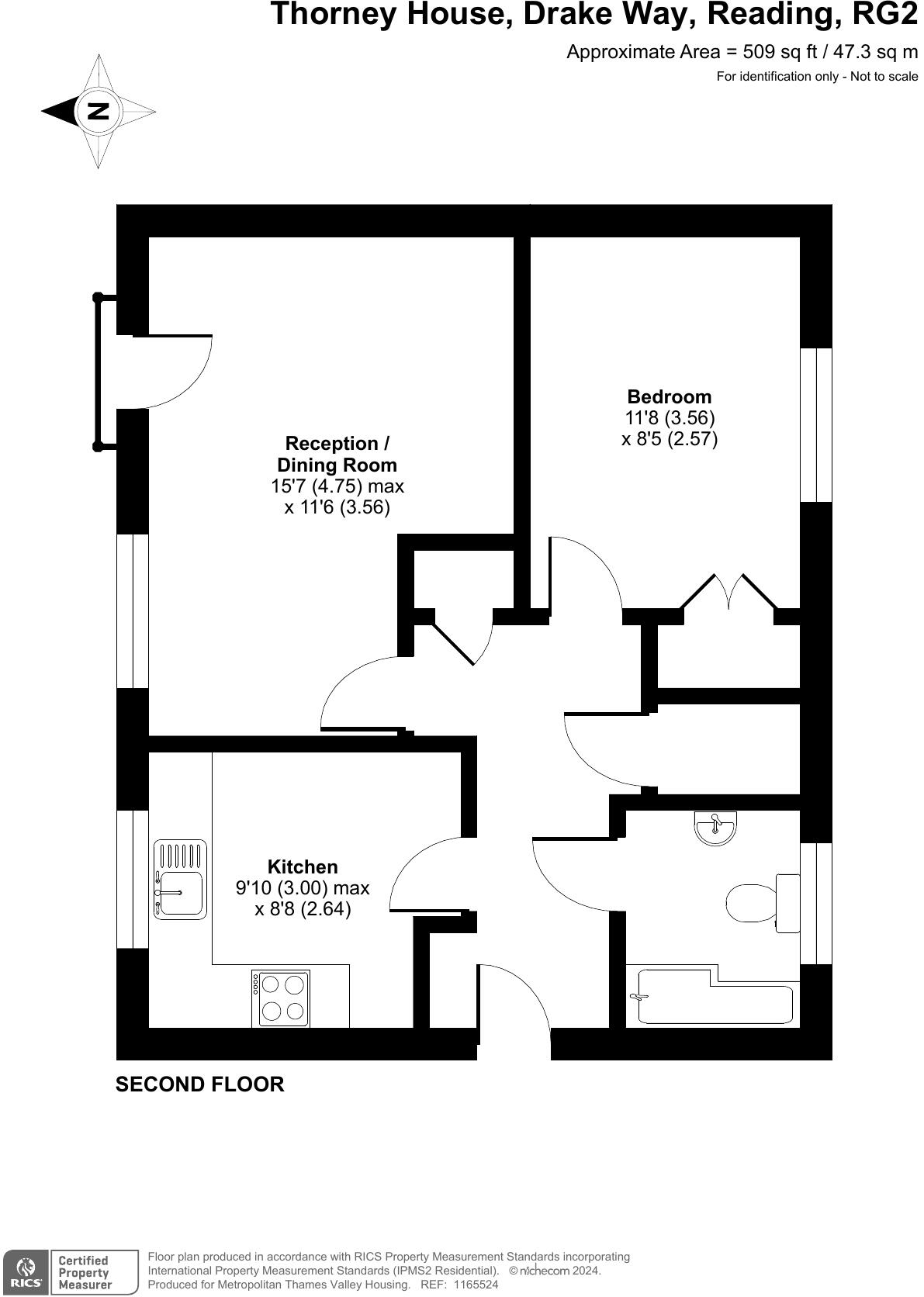 Thorney House, Reading, Berkshire, RG2 floorplan