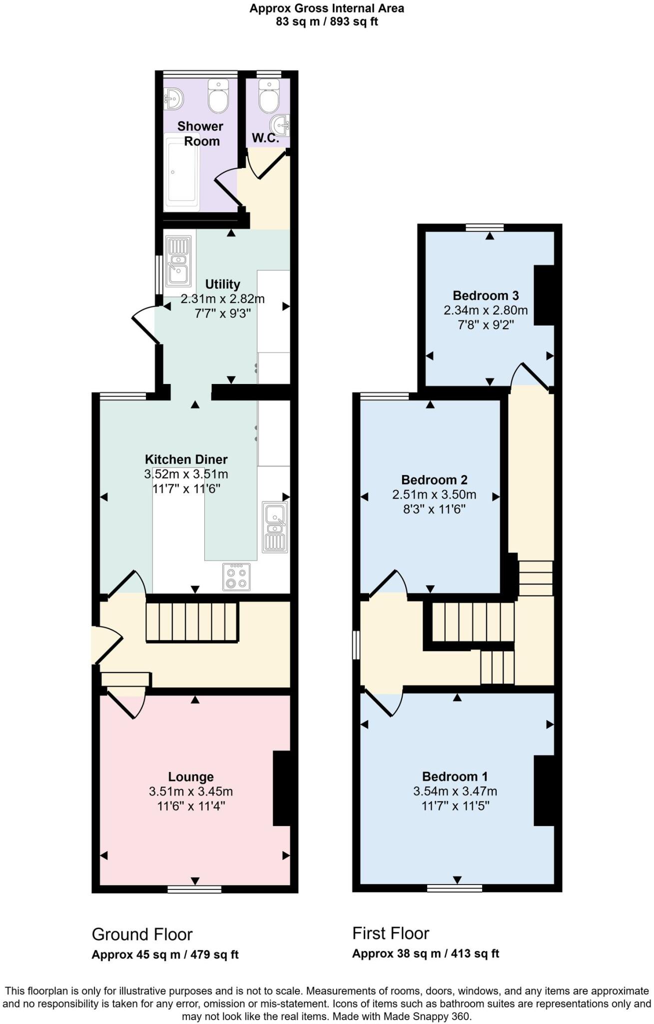 Portsmouth Road, Bursledon, SO31 floorplan