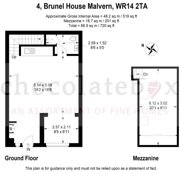 Portland Road, Great Malvern, Worcestershire, WR14 2TA floorplan