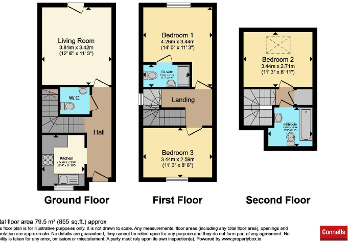 Boscombe Grove Road, Bournemouth BH1 floorplan