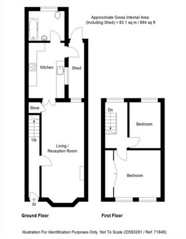 Welbeck Road, London floorplan