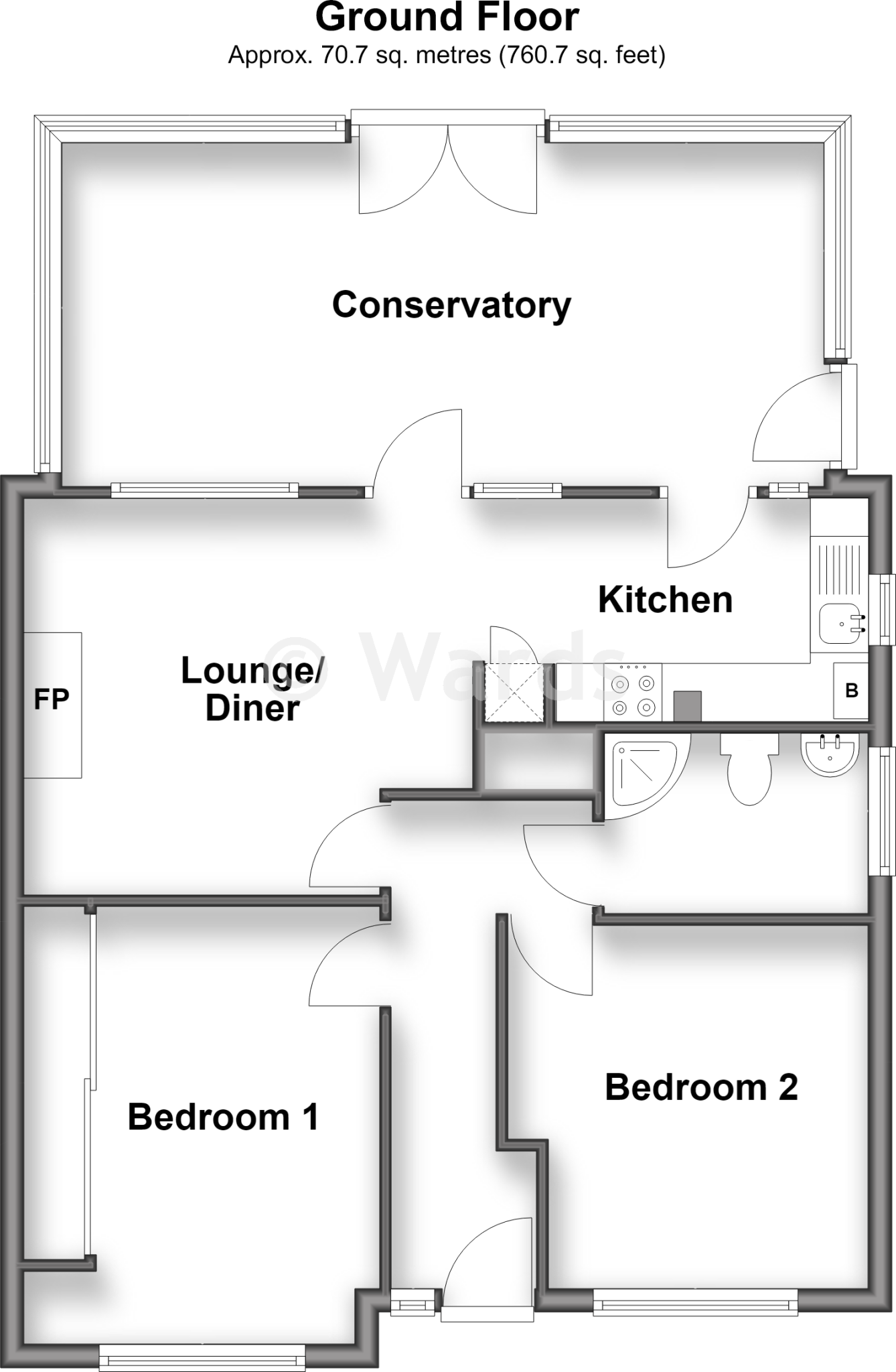 Mill Lane, Herne Bay, Kent floorplan