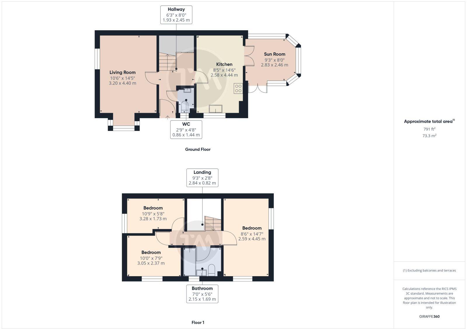 The Granary, Sawtry, Huntingdon, Cambridgeshire, PE28 floorplan