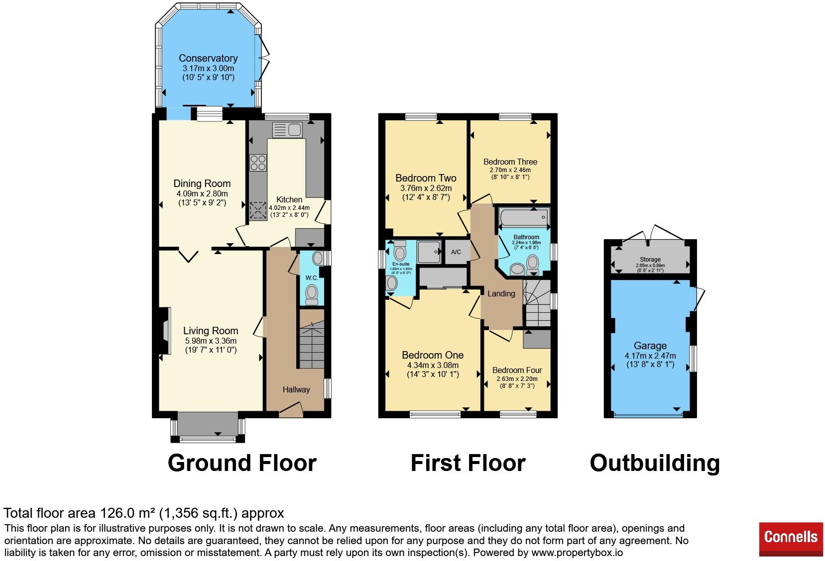 Ebor Gardens, Quemerford, Calne floorplan
