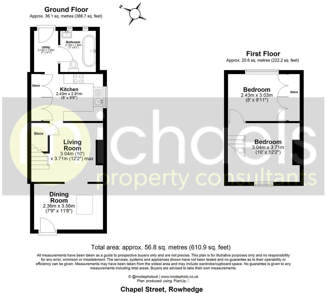 Chapel Street, Rowhedge, Colchester, CO5 floorplan