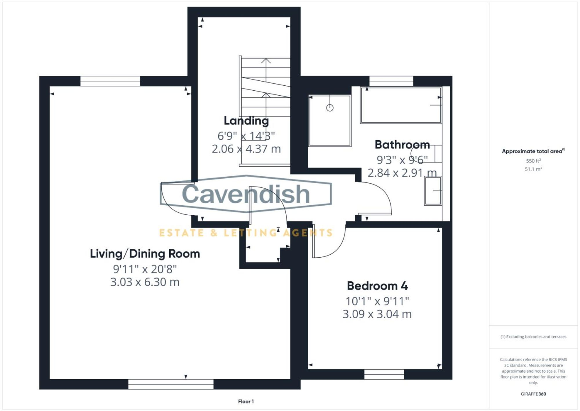 Commonhall Street, Chester, CH1 floorplan