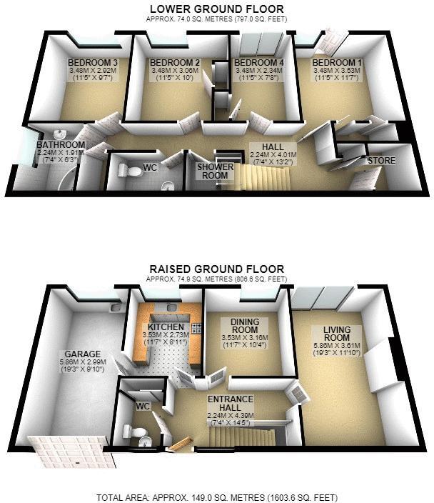 Dingle Road, Abergavenny floorplan