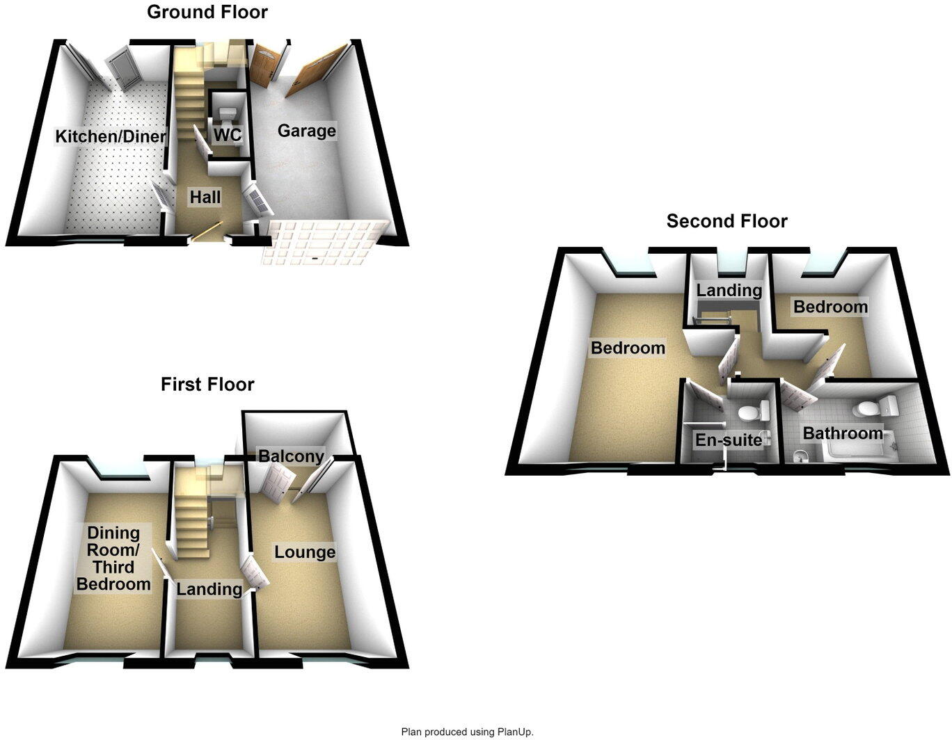 Walkmill, Dobcross, Saddleworth floorplan