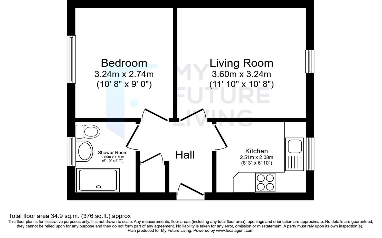 East Haven, Old Road, Clacton-On-Sea, CO15 floorplan