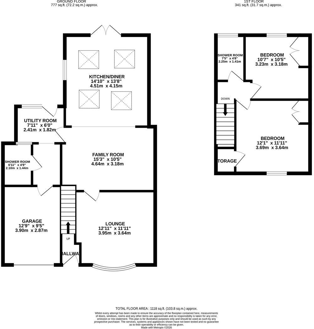 Gillitts Road, Wellingborough floorplan