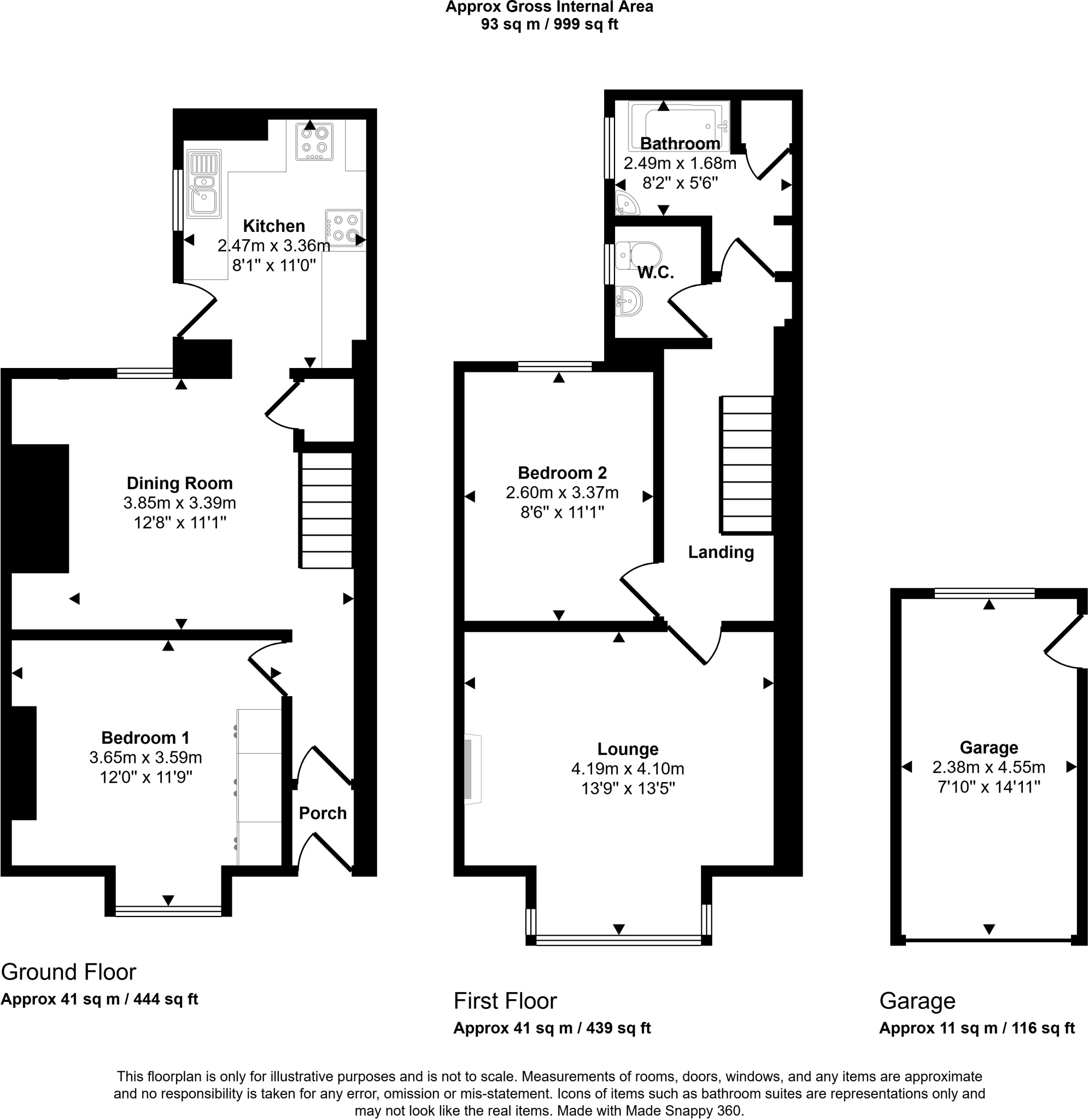 Trefusis Road, Flushing floorplan