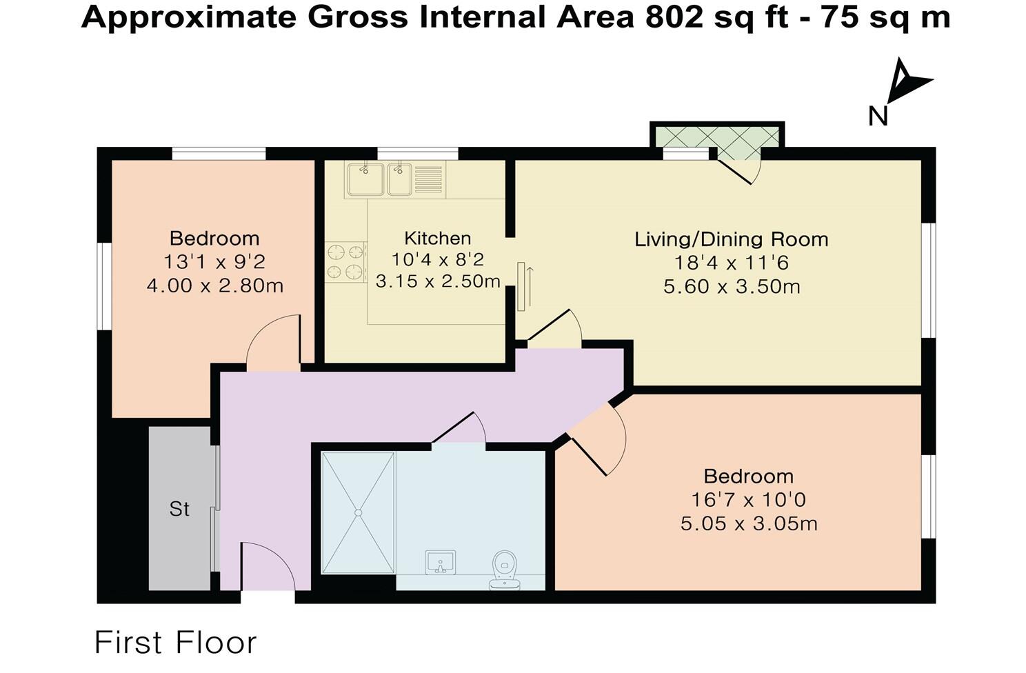 Beechwood Grove, Albert Road, Caversham floorplan