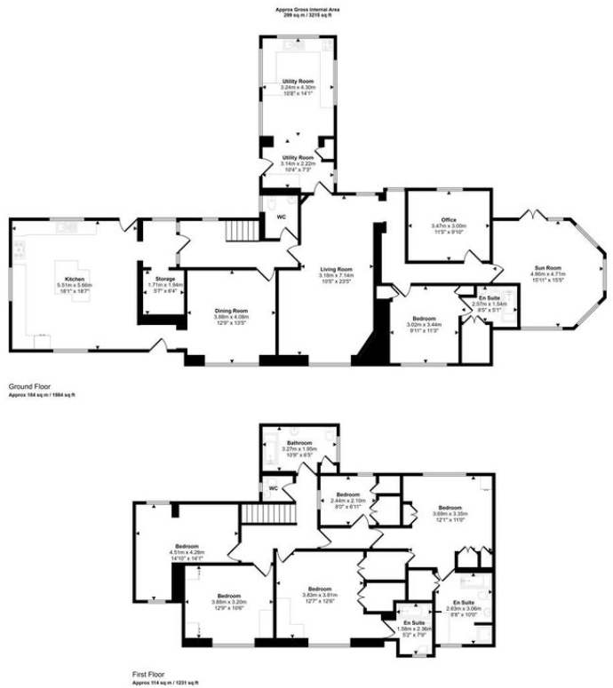  Saron, Llandysul, SA44 floorplan