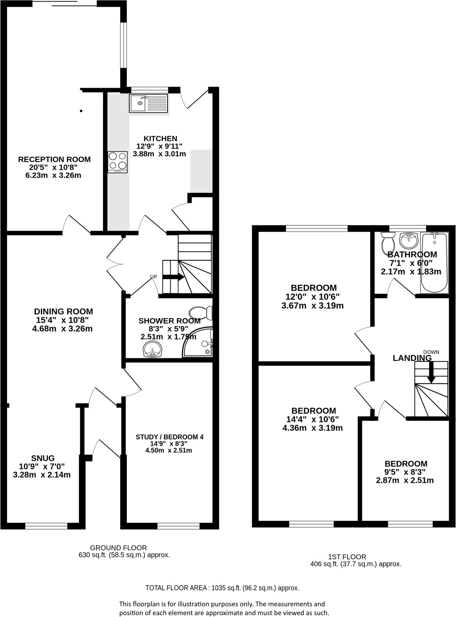 50, Broadstone Road floorplan