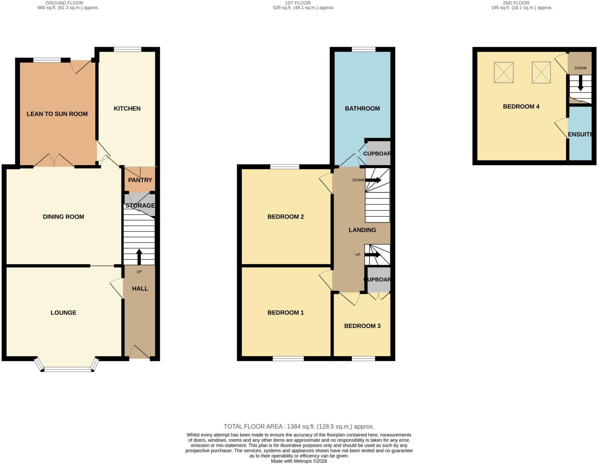 Robin Hood Road, Skegness, PE25 floorplan