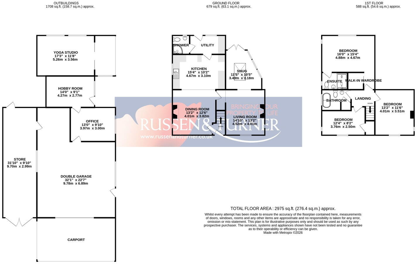 Stunning Countryside Home on Station Road, Clenchwarton floorplan