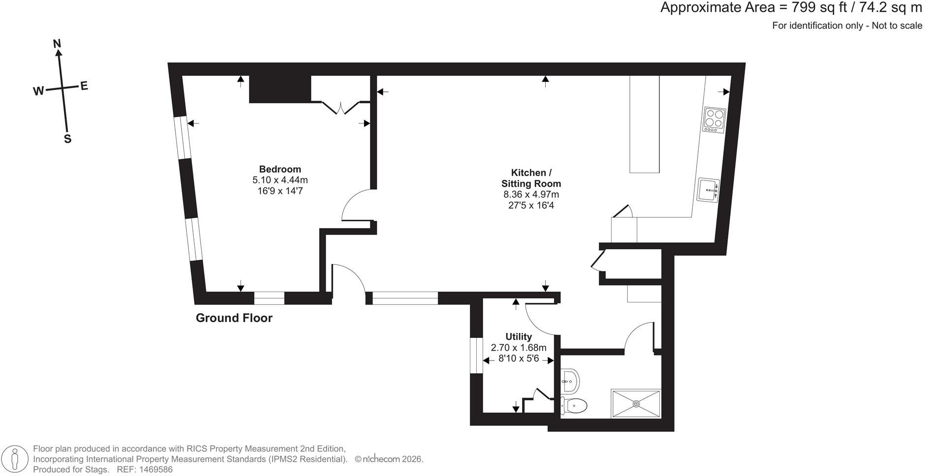 Chancery Lane, Bridport floorplan