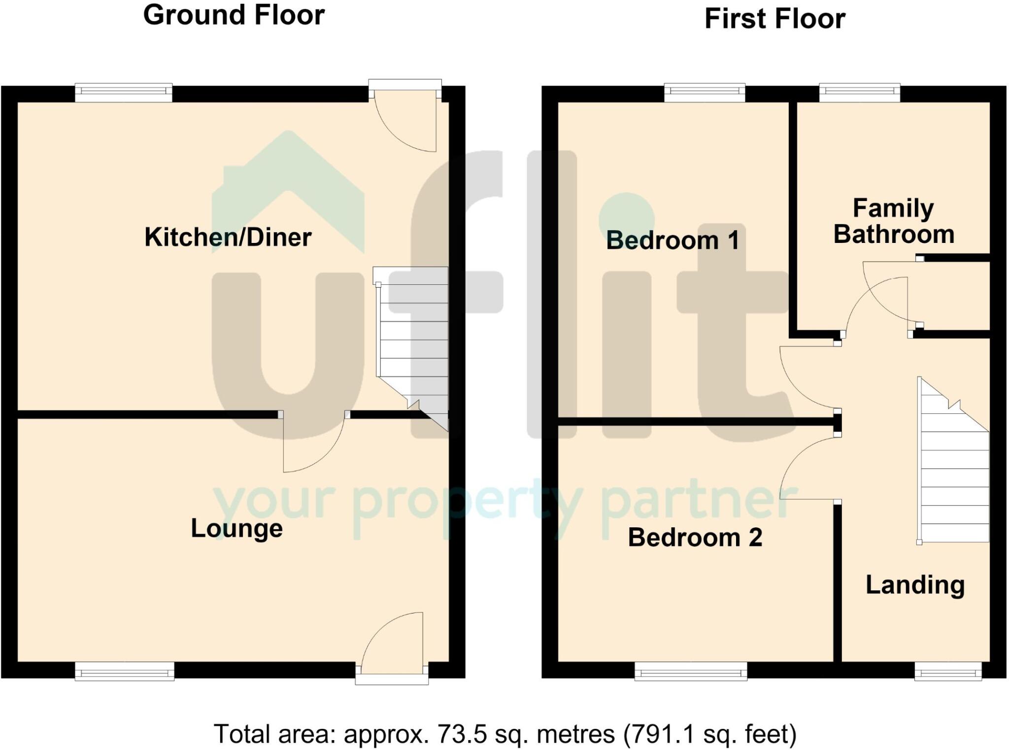 Ellis Street, Brinsworth, Rotherham floorplan