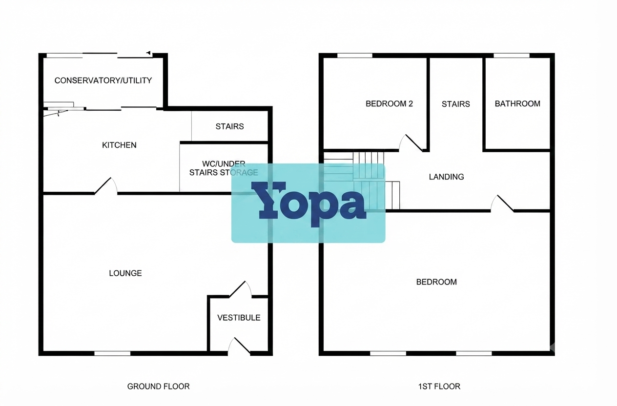 Crompton Street, Preston, PR1 floorplan